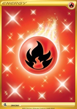 Pokémon TCG: Fire Energy 284/264 - Sword & Shield Fusion Strike