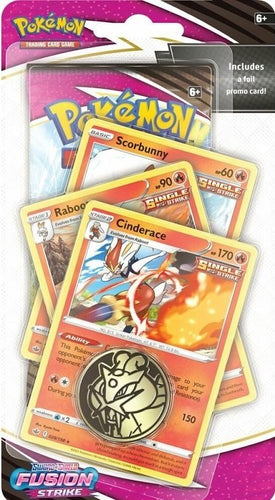 Pokémon TCG: Sword & Shield - Fusion Strike Premium Checklane Blister (Cinderace)