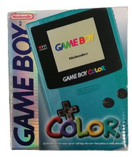 Load image into Gallery viewer, Game Boy Color - Turquoise - Complete in box [used]
