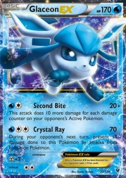 Pokémon TCG: Glaceon EX 20/124 - X & Y Fates Collide