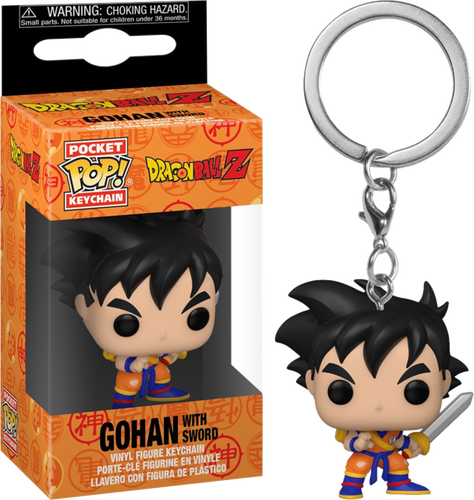 Funko Pop! Keychain - Gohan with Sword