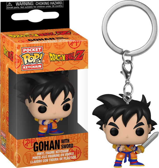 Funko Pop! Keychain - Gohan with Sword