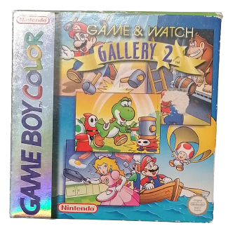 (CIB) Game & Watch Gallery 2 - Game Boy Color [used]