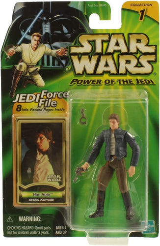 Star Wars Power of the Jedi Figure: Han Solo (Bespin Capture) 9.5cm