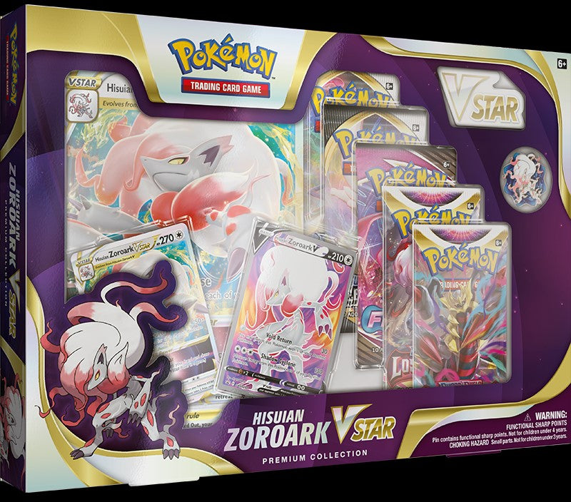 Pokémon TCG - Hisuian Zoroark VSTAR Premium Collection