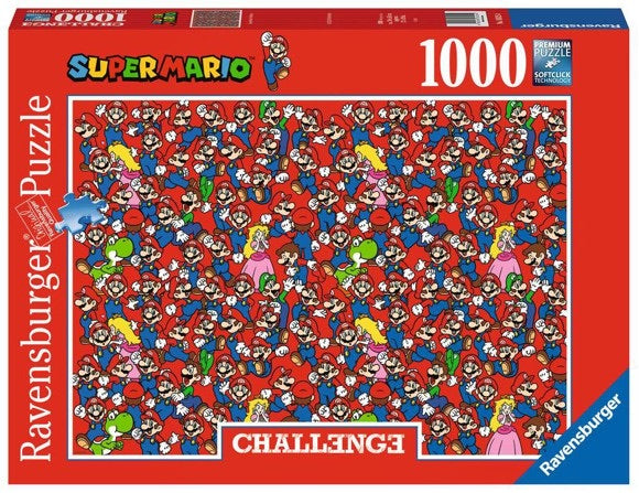 Ravensburger Puzzle 1000 Pieces - Challenge - Super Mario Bros