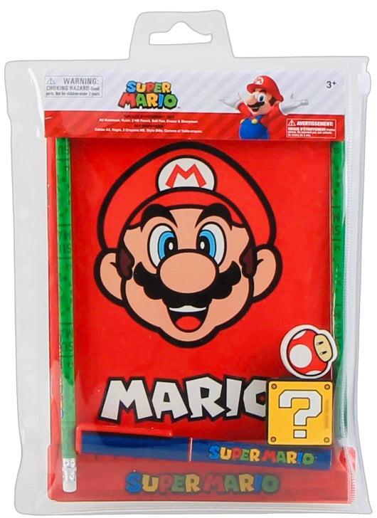 Super Mario - Wallet Stationery Set