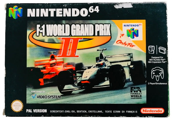 N64 - F1 World Grand Prix II (CIB) - Nintendo 64