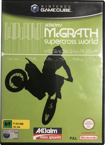 Jeremy McGrath Supercross World - Nintendo Gamecube [used] - Gameroom.fi