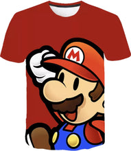 Load image into Gallery viewer, Paper Mario T-shirt (Red)
