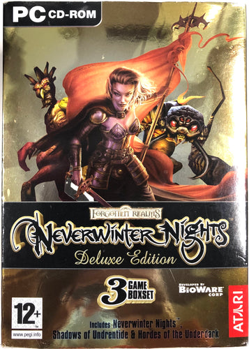 Forgotten Realms: Neverwinter Nights Deluxe Edition 3-game Boxset [used]