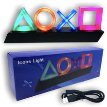 Load image into Gallery viewer, Playstation ICONS led light
