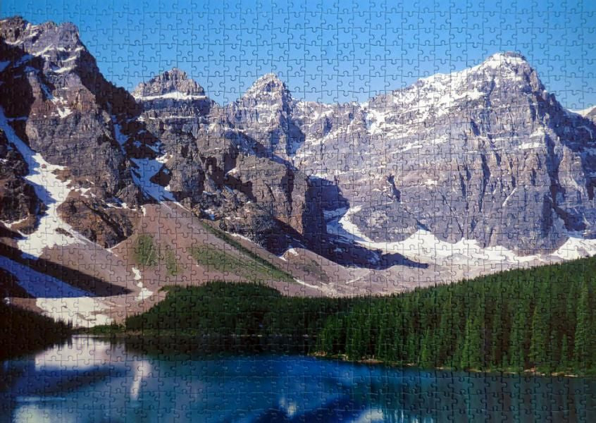 Clementoni Puzzle - Banff National Park - Canada - 1000 pieces