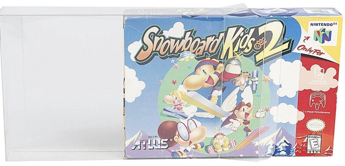 N64 / SNES Transparent Box Protectors - Gameroom.fi