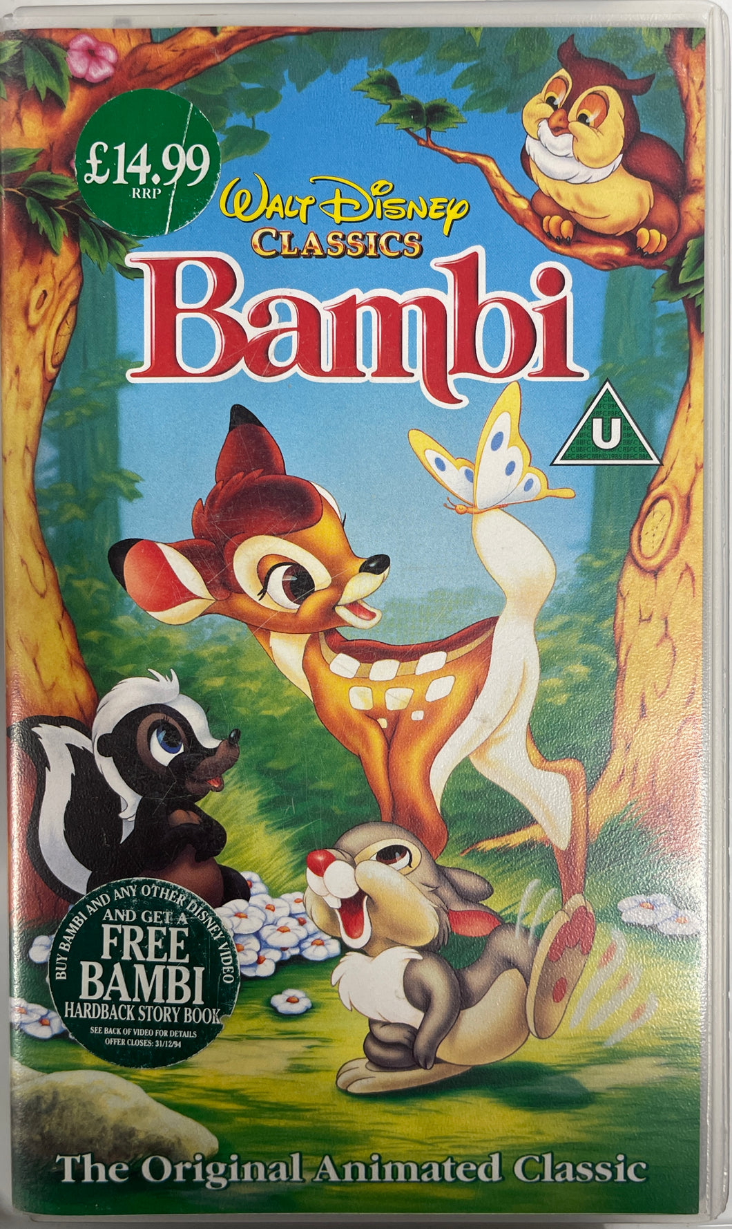 Walt Disney’s Classics: Bambi VHS