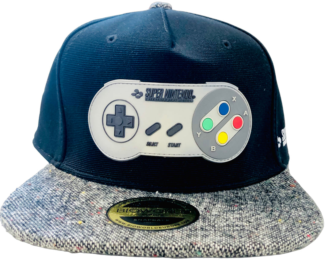 “SNES controller” Snapback Cap