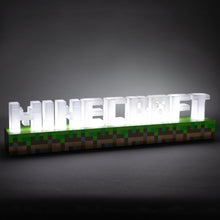 Load image into Gallery viewer, Minecraft Logo led light
