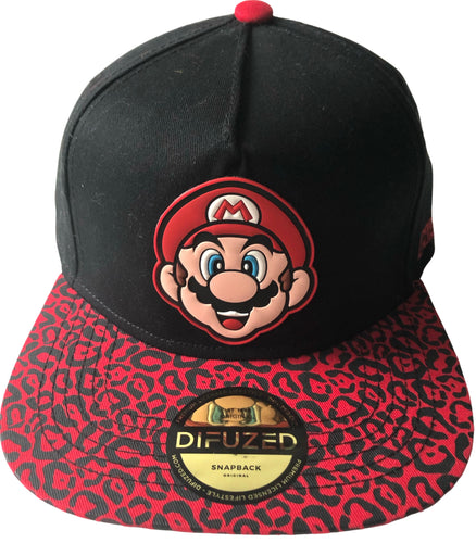 “Mario face” Snapback Cap