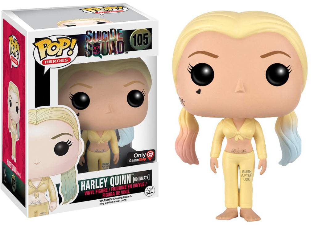 Funko Pop! Suicide Squad: Harley Quinn (inmate) #105