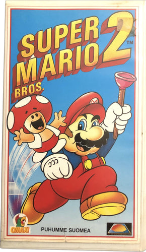 [retro] Super Mario Bros 2 VHS - Gameroom.fi