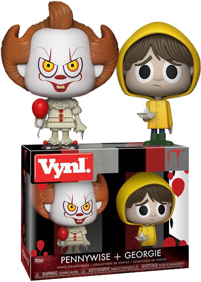 Funko Vynl. IT - Pennywise and Georgie 2-Pack Action Figures 10cm