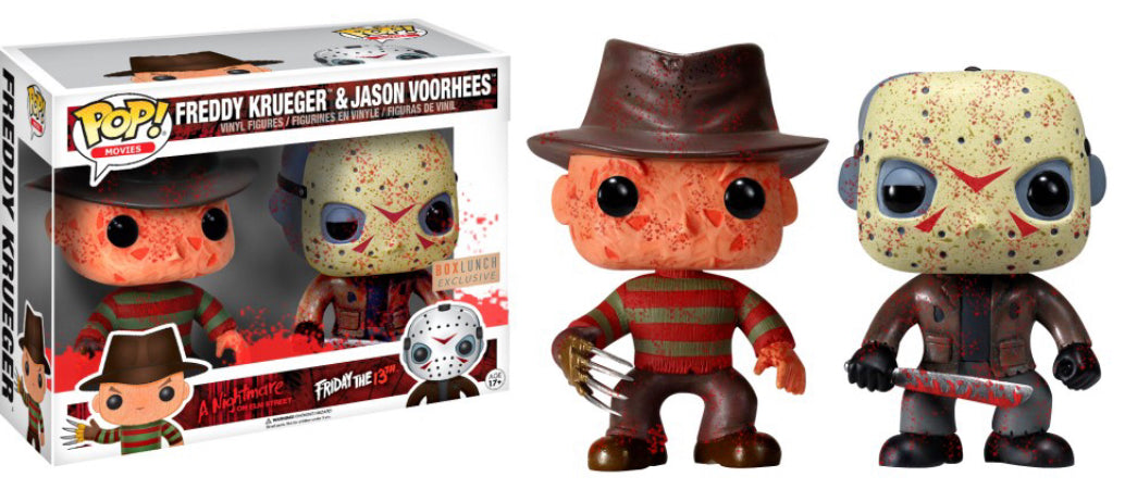 Funko Pop! Freddy Krueger & Jason Voorhees