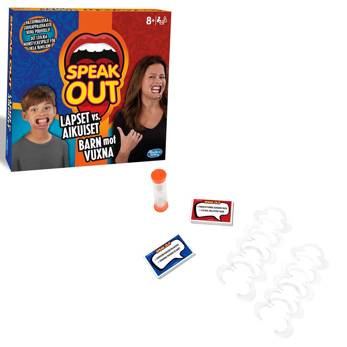 Hasbro: Speak Out - Lapset vs. Aikuiset (FI)