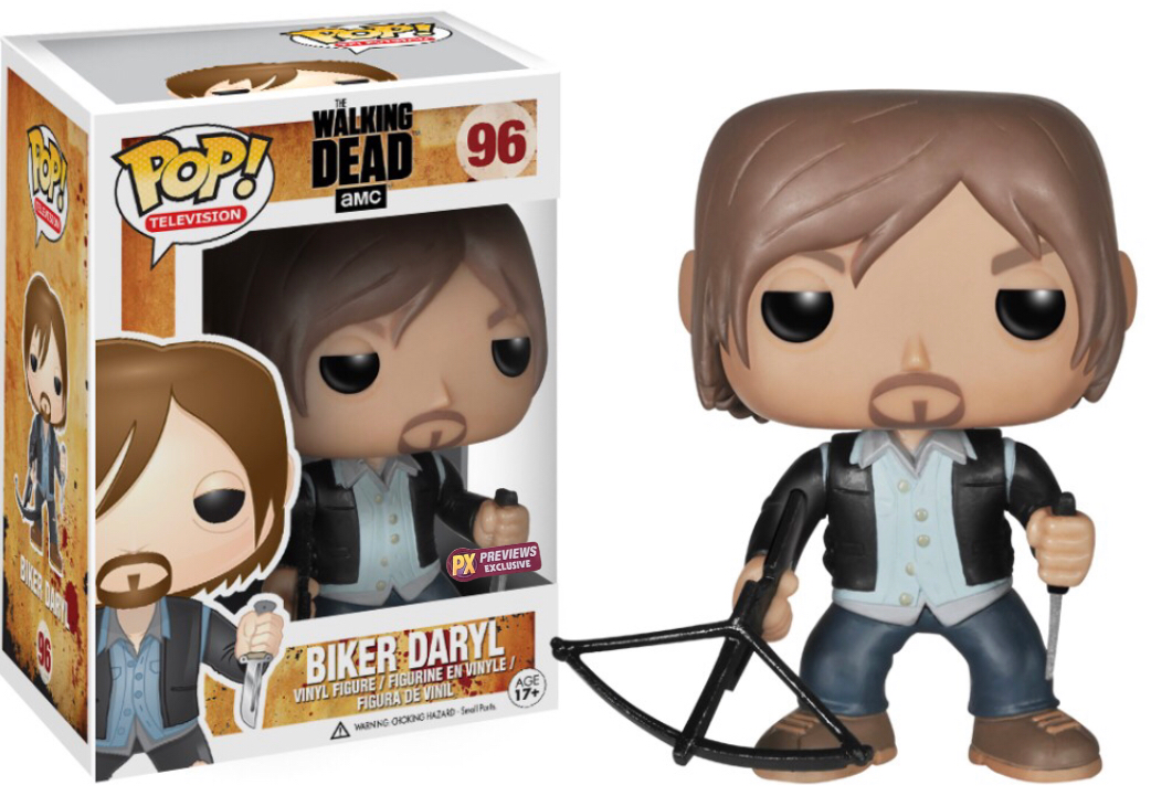 Funko Pop! The Walking Dead: Biker Daryl #96