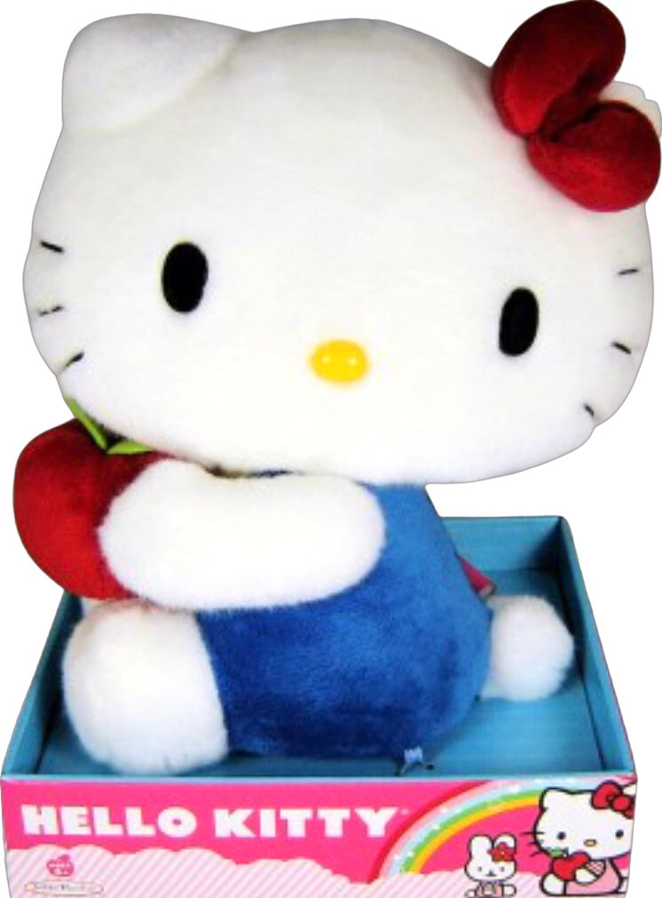 Hello Kitty with apple - 30cm plush