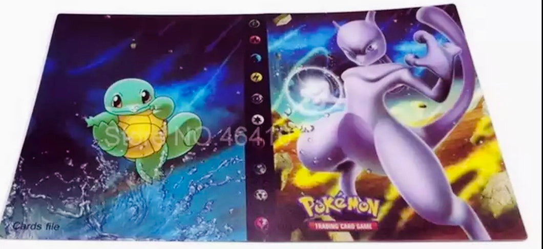 Pokémon TCG: “Mewtwo & Squirtle” Album - 240 cards