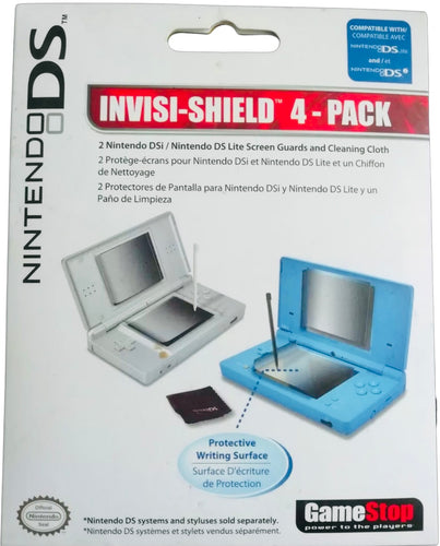 Nintendo DSlite / DSi screen protector 4-pack