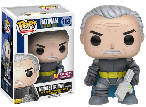 Funko Pop! Armored Batman (unmasked) #113