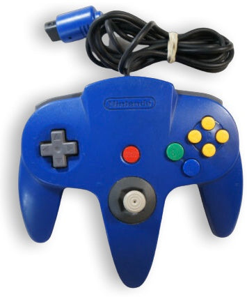 Original controller (BLUE) for N64 - Nintendo 64 [used]