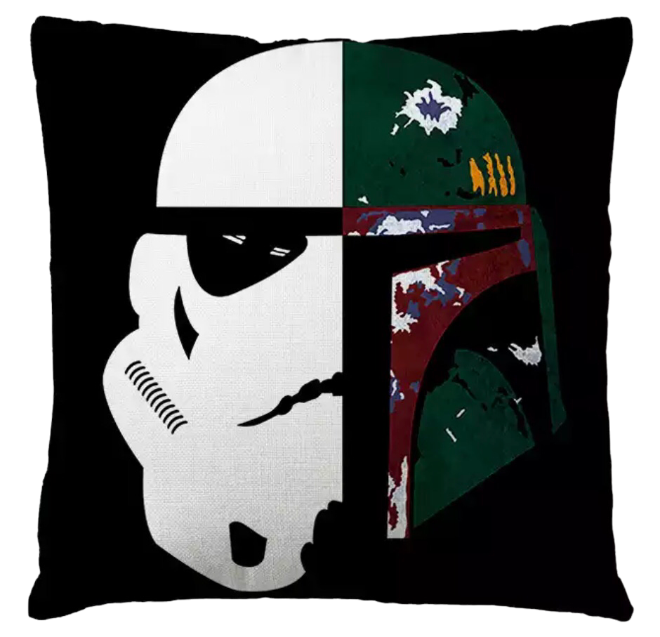 Star Wars: Trooper vs Boba pillow case 45cm x 45cm