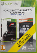 Load image into Gallery viewer, Forza Motorsport 3 - Alan Wake: Double Pack - Xbox 360 [used]
