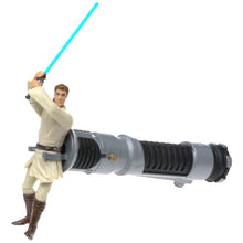 Load image into Gallery viewer, Star Wars: Episode I Deluxe Obi-Wan Kenobi (with lightsaber action handle) 1998 (loose)
