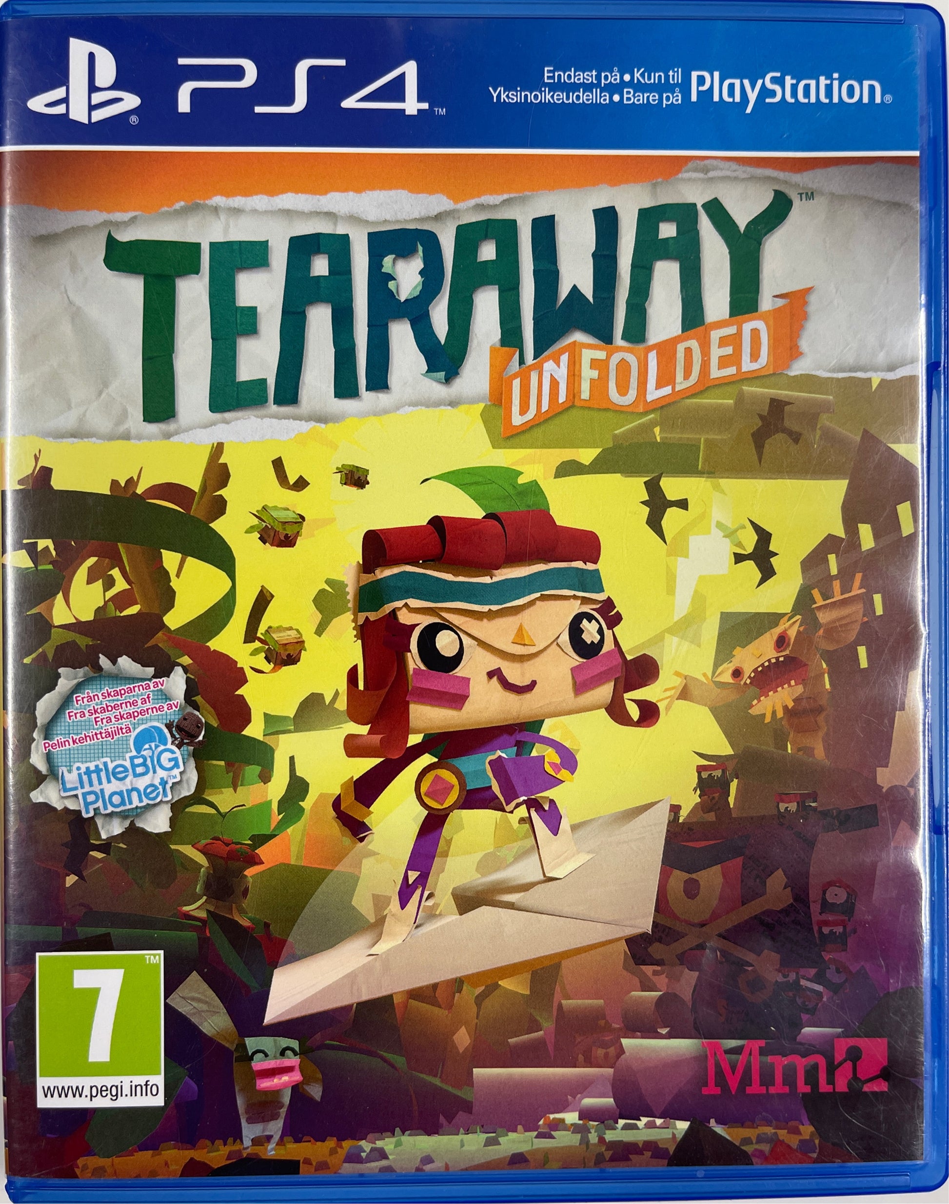 PS4 - Tearaway: Unfolded - Playstation 4 [used]