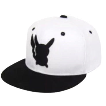 Pikachu baseball cap (black on white) - Gameroom.fi