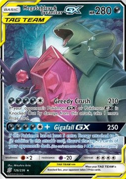 Pokémon TCG: MegaSableye & Tyranitar Tag Team GX 126/236 - Sun & Moon Unified Minds