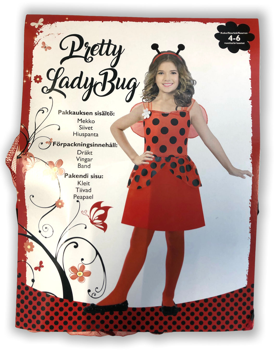 Pretty LadyBug costume