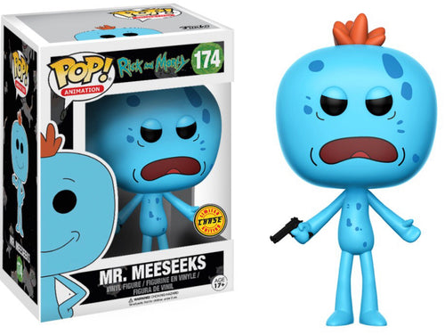 Funko Pop! Rick and Morty: Mr. Meeseeks [chase] #174