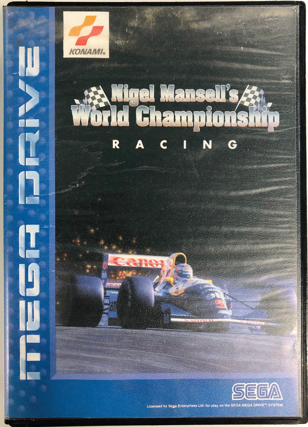 Nigel Mansell’s World Championship Racing - Sega Mega Drive [used]