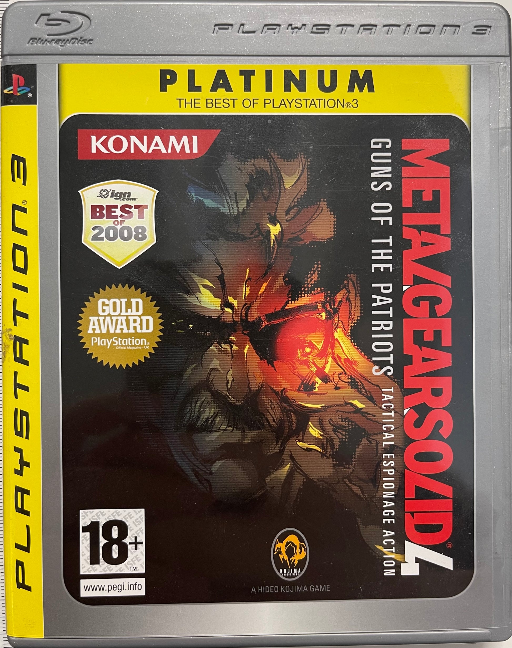 PS3 - Metal Gear Solid 4: Guns of the Patriots (Platinum) - PlayStation 3