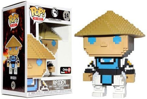 Funko Pop! Mortal Kombat X: Raiden (8 bit) #14 GameStop exclusive