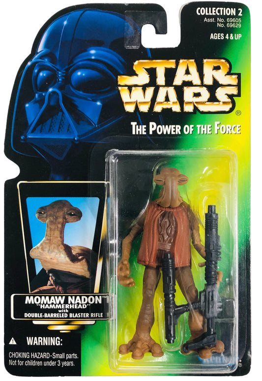 Star Wars - The Power of the Force - Kenner - Collection 2 - Momaw Nadon "Hammerhead" - 1996