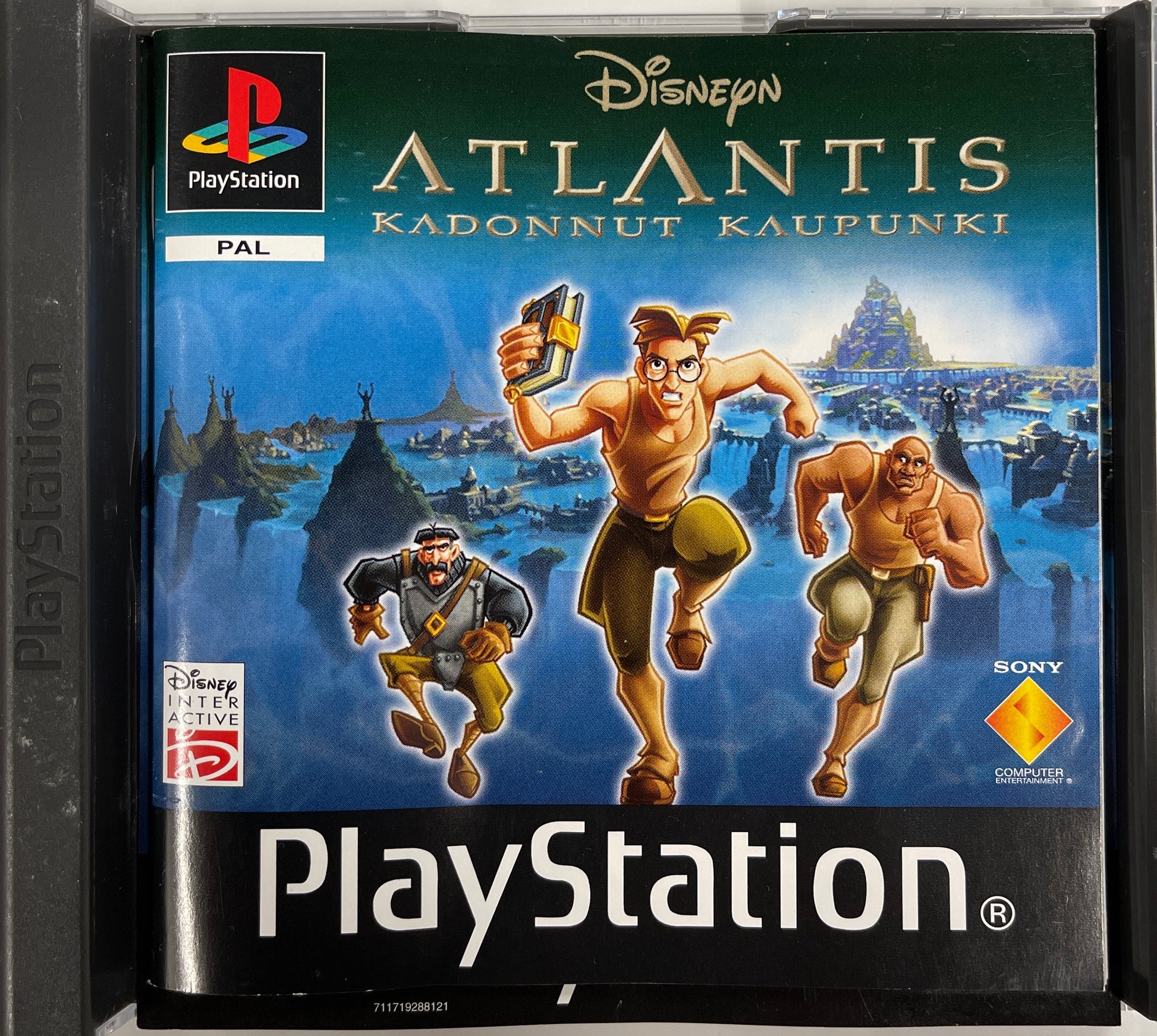PS1 - Atlantis: Kadonnut Kaupunki - Playstation 1 [used]