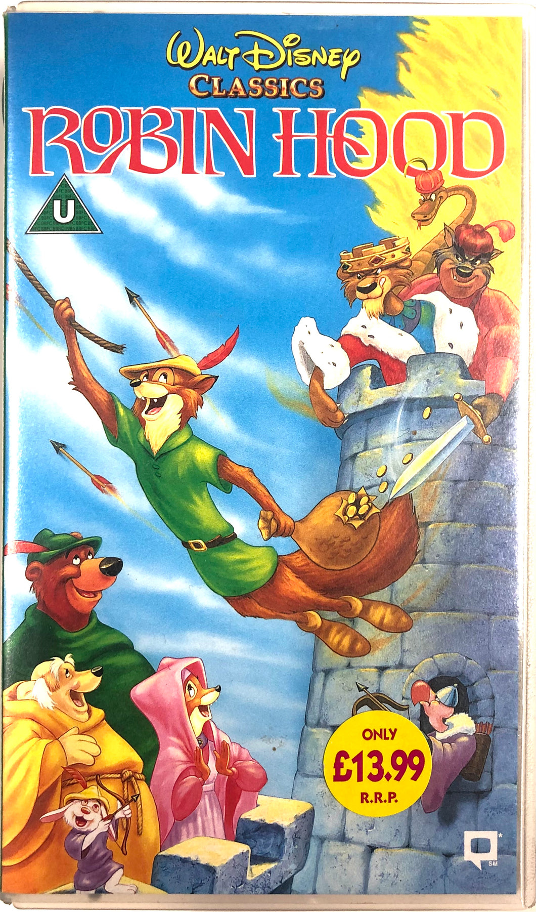 Walt Disney’s Classics: Robin Hood VHS