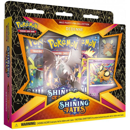 Pokémon TCG: Shining Fates Mad Party pin collection - Dedenne 
