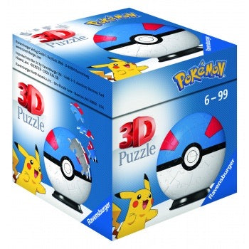 Pokémon 3D Greatball Puzzle - Ravensburger