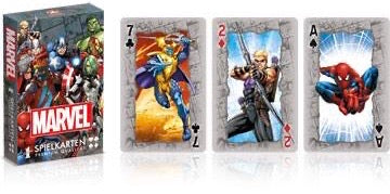 Marvel Universe Number 1 playing cards